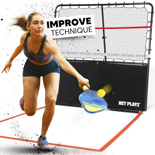 Pickleball Rebounder Training Aid, Adjustable Angle Easy Setup & Storage - Perfect Your Forehands Backhands Dinks Volleys Accuracy Coordination Kitchen Control, Designed for Pickleball | Amazon (US)