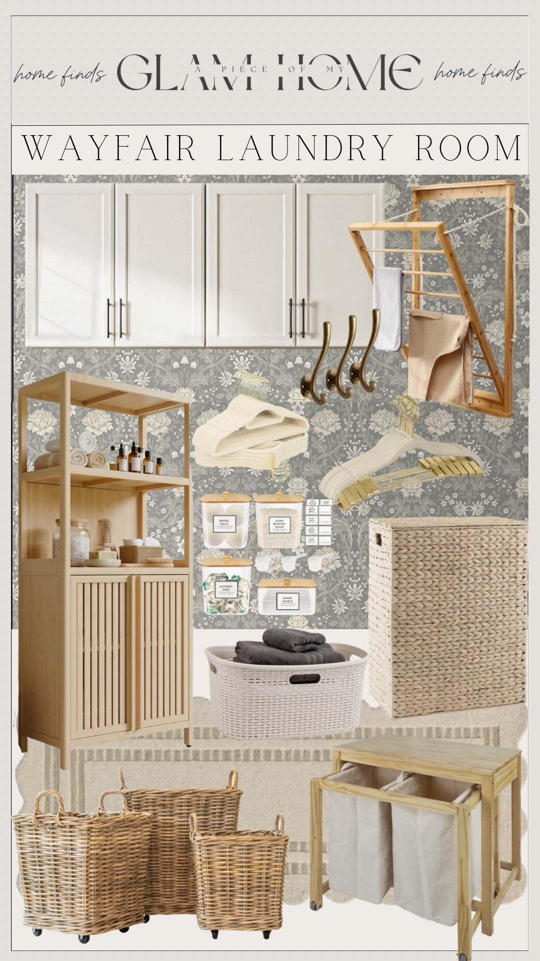 Wayfair laundry room, laundry room ideas, laundry room organization, laundry room decor, laundry room makeover, laundry room storage, laundry room cabinets, laundry room shelves, laundry room essentials, stylish laundry room, functional laundry room, small laundry room ideas, farmhouse laundry room, modern laundry room, cozy laundry room, laundry room inspiration, laundry baskets, laundry hampers, washer dryer organization, utility room ideas, home organization, home storage solutions, Wayfair home finds, Wayfair furniture, Wayfair decor, laundry room refresh, countertop laundry room, laundry folding station, hidden storage, cleaning organization, organized home, timeless home decor, neutral home decor, collected home, elevated laundry room, beautiful utility spaces