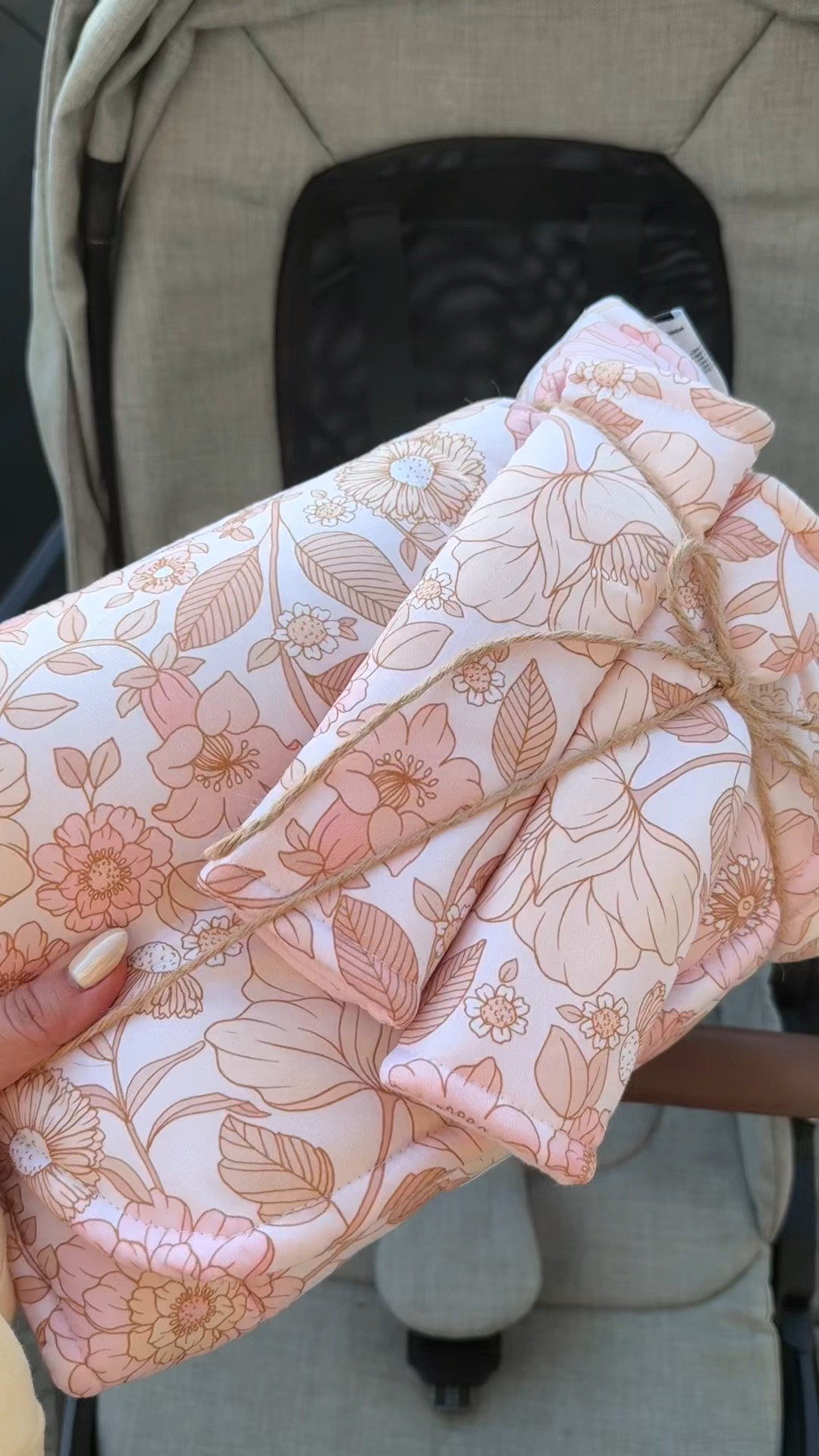 Stroller liner is wonderland4children

Baby girl outfit 
Nuna Triv
Nuna Stroller 

#LTKKids #LTKFamily #LTKBaby