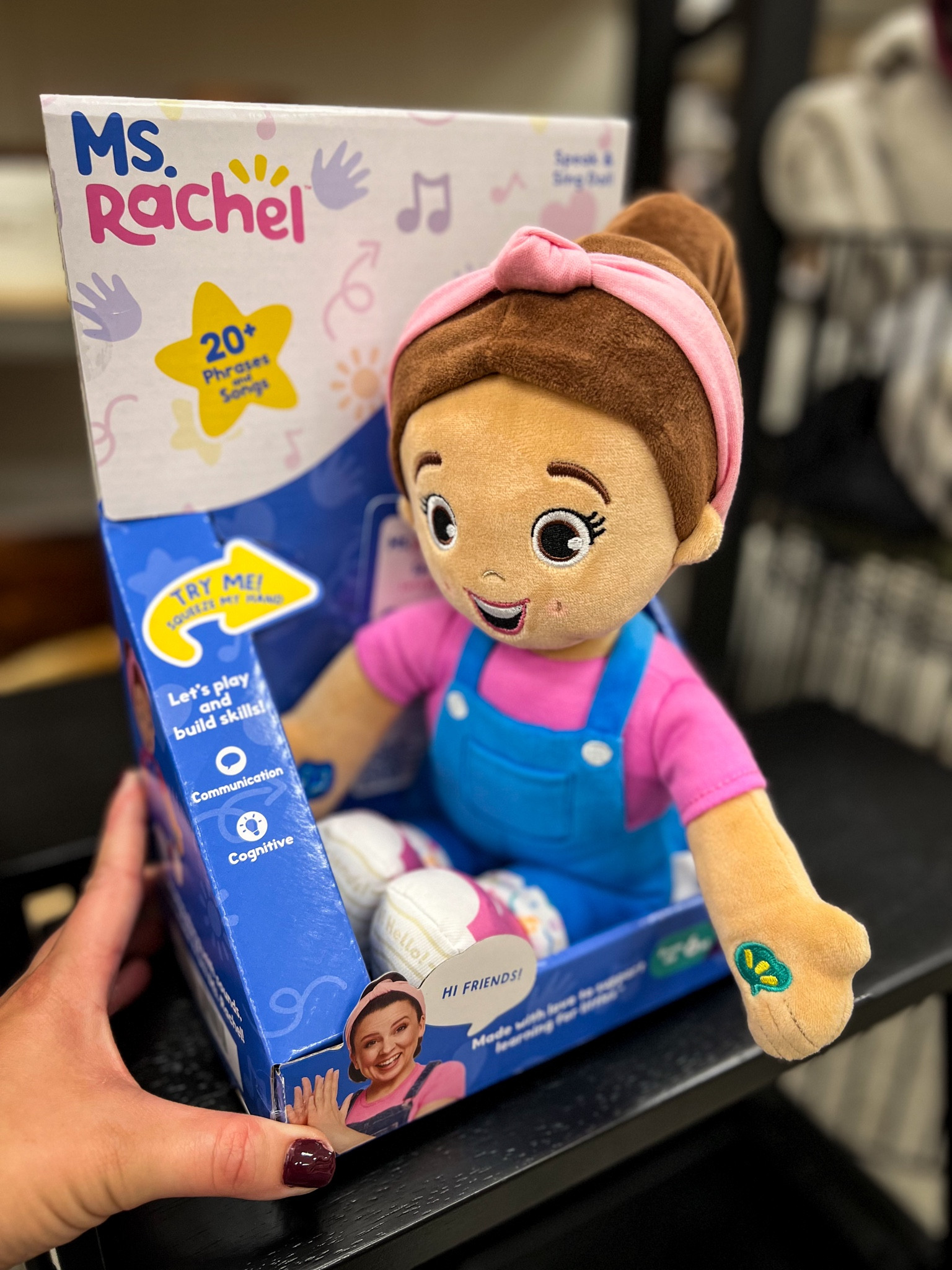 Back in stock for shipping! Ms.Rachel 
Ms. Rachel Official Speak & Sing 16-Inch Plush
Gift idea for kids. 
#LTKxTarget

#LTKGiftGuide #LTKxPrimeDay #LTKKids