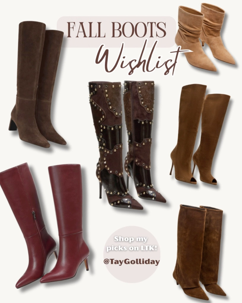 Partnering with @catchthewavewithsam to showcase our Fall Styling Accessory Wishlists…these are the Boots and Bags that caught our eye for the Fall! 

All about the browns, deep reds/burgundy, and suede material for me 😍

#kneehighboots #fallboots #amazonfinds #stevemadden

#LTKSeasonal #LTKSaleAlert #LTKStyleTip