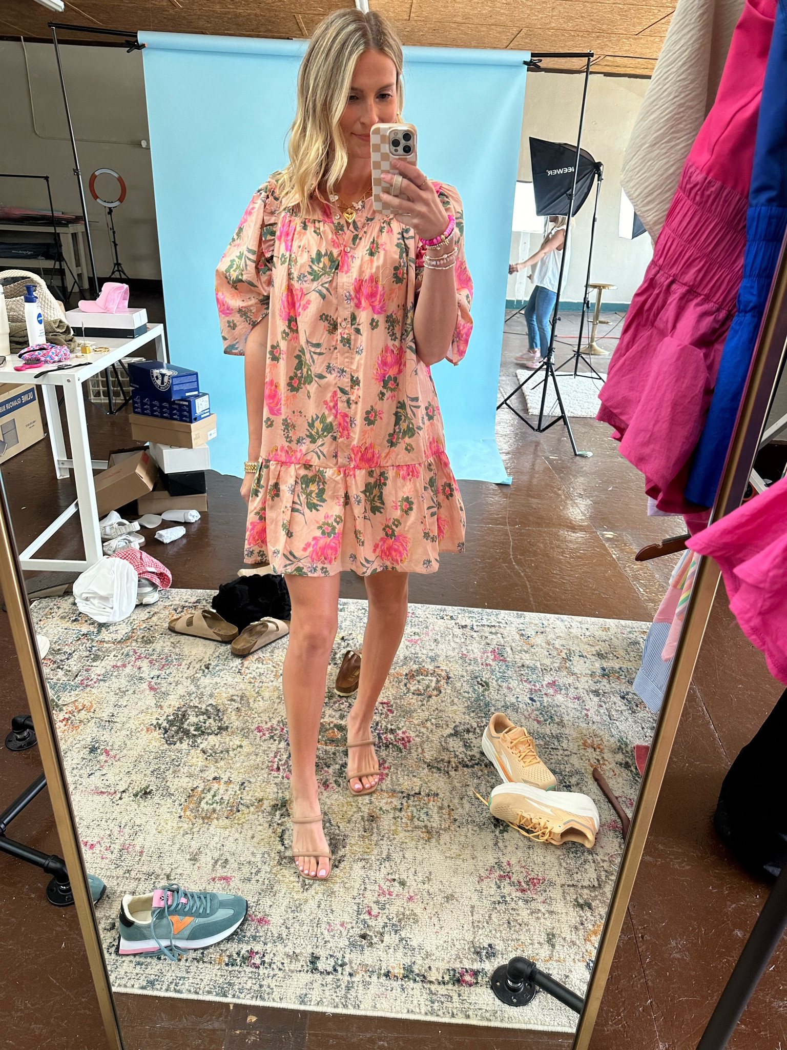 Wearing a size Small