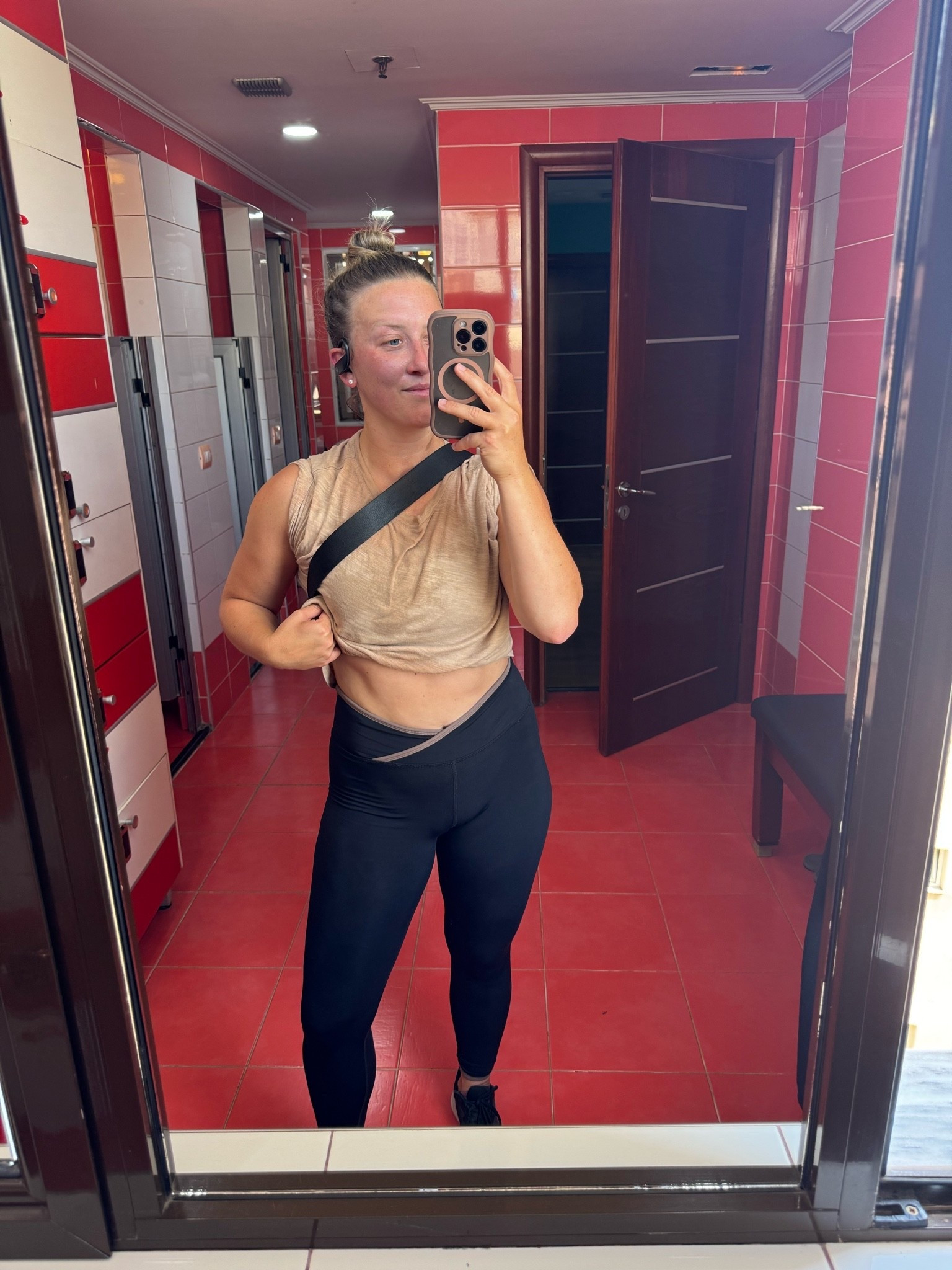 Motivation comes differently for people.  Mine comes from my own progress and wearing cute workout sets 💪 

I’ve been consistent with my App Daily Burn workouts for 3 weeks since being in Albania.  Travel takes a toll on the body, so I’m dedicating my focus to consistent work each day.  All of my workouts are finished in under 30-40 minutes.  Message me for details or find me on Instagram @annak.estler 

Wearing my favorite Strut This set - linked for you here! + my Vuori top.  I prefer working out in a sports bra, but sometimes it’s nice having a t-shirt for those super sweaty moments and need somewhere to wipe your face 😂

#LTKActive #LTKTravel #LTKfitnessgoals