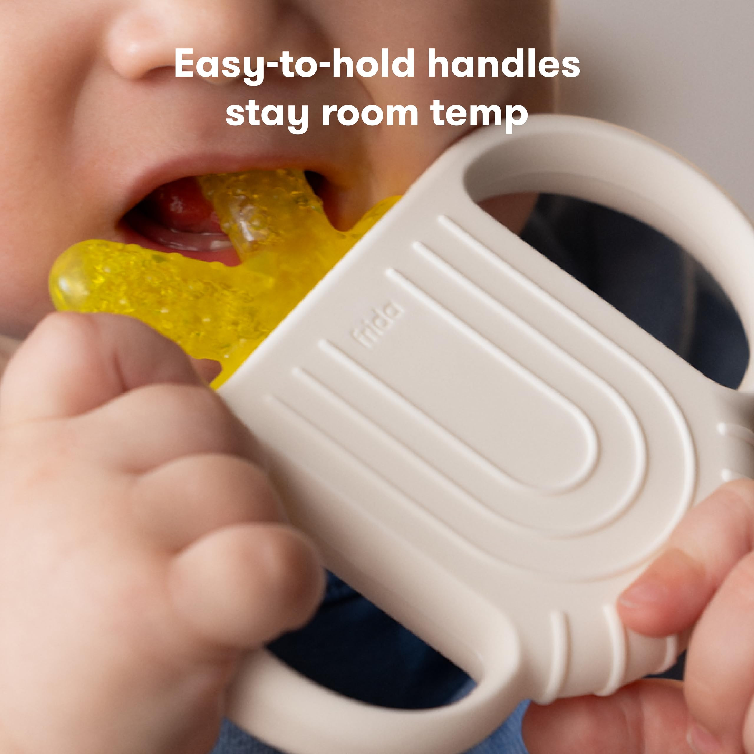 Frida Baby 4-in-1, Baby Teether, Baby Teething Toy, Easter Basket Stuffer for Kids, Soothes Gums ... | Amazon (US)