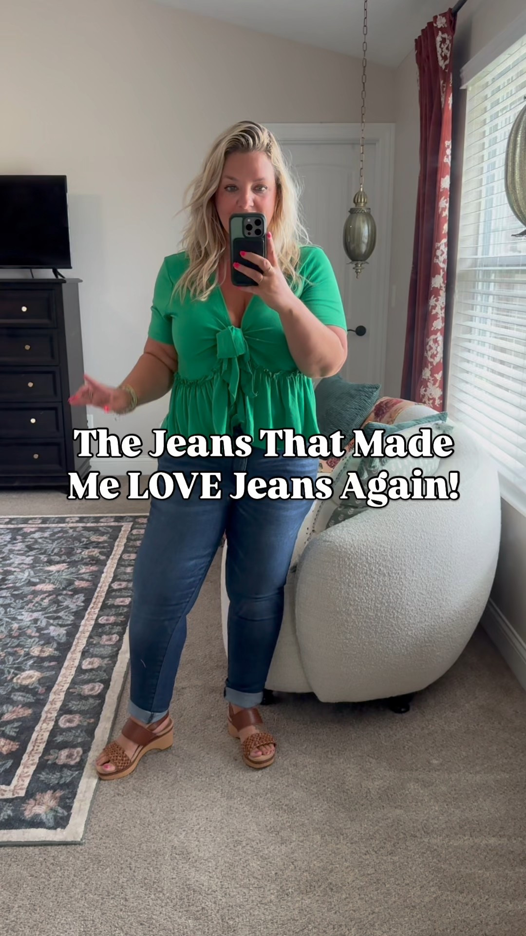 THE BEST, MOST COMFY JEANS EVER! They come in tons of washes & styles (I have black & white too) if skinny isn’t your thing! The interior elastic band makes these so comfy & they look like normal jeans on the outside!

#LTKMidsize #LTKOver40 #LTKPetite