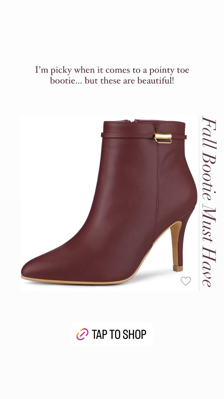 2024 has some really top tier trends this year. Dress these booties up or down. The price point is 👌🏻…🍂🍁

#LTKShoeCrush #LTKOver40 #LTKSeasonal