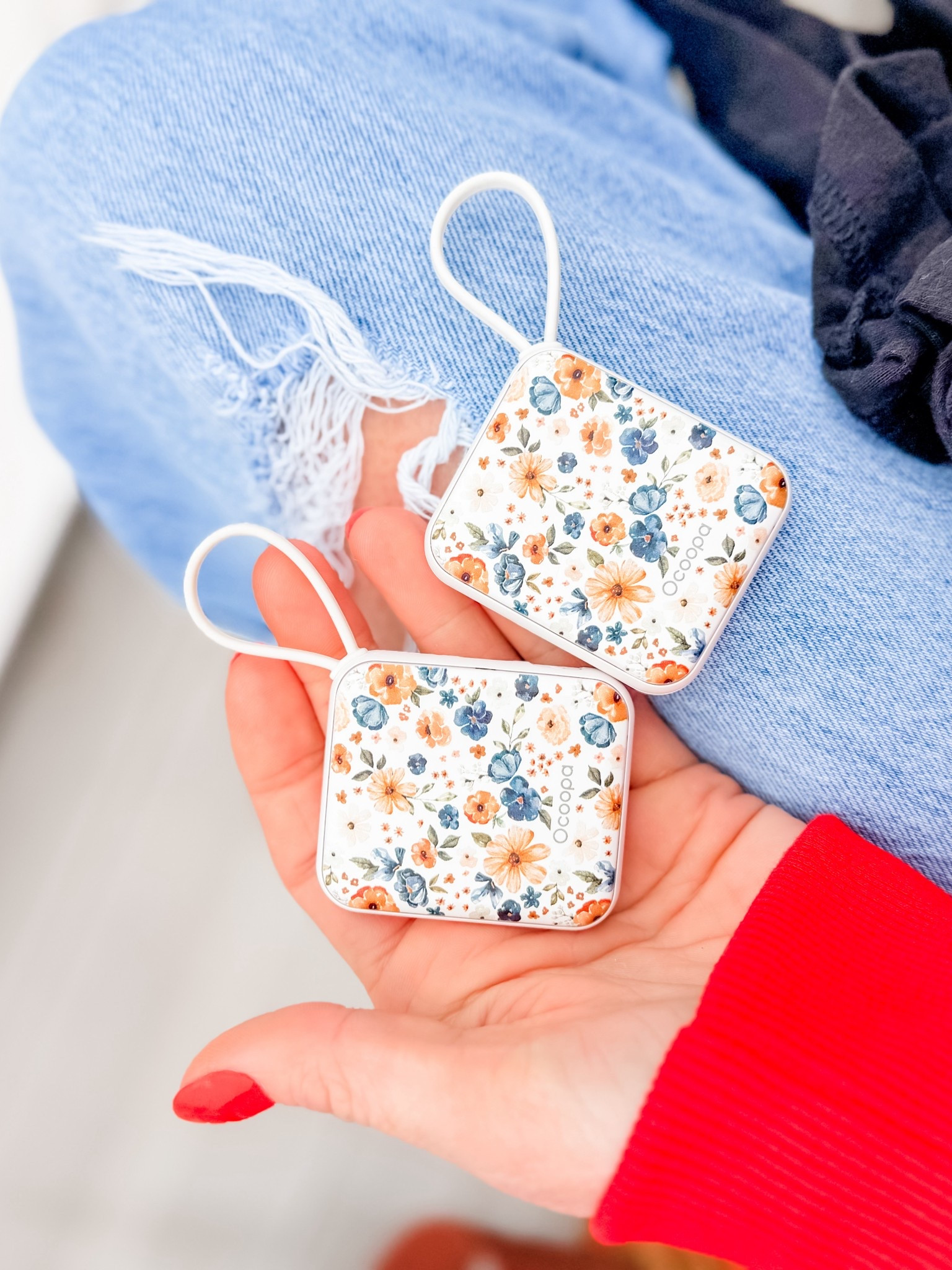 Rechargeable hand warmers 

#LTKmomlife #LTKSeasonal