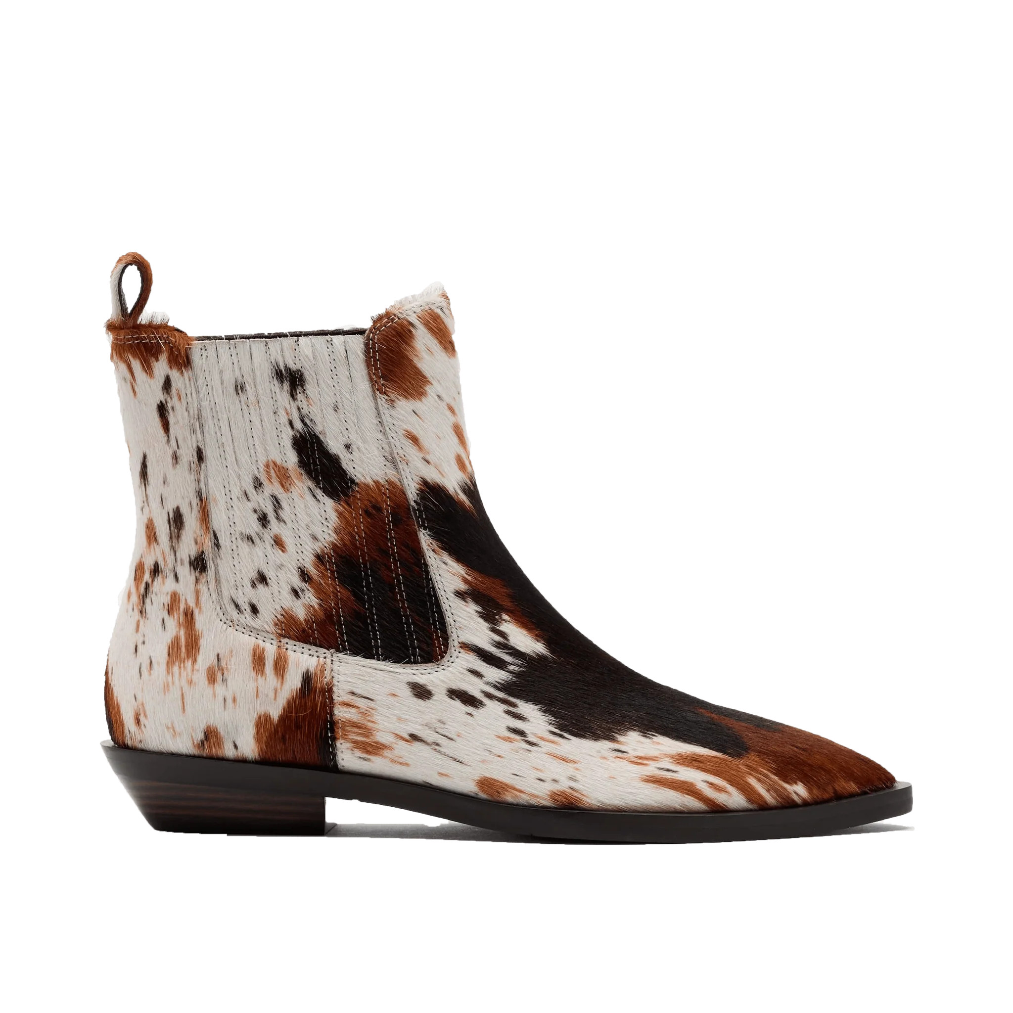 Savannah Tiger Horse Pony Hair Ankle Boots | Marc Nolan