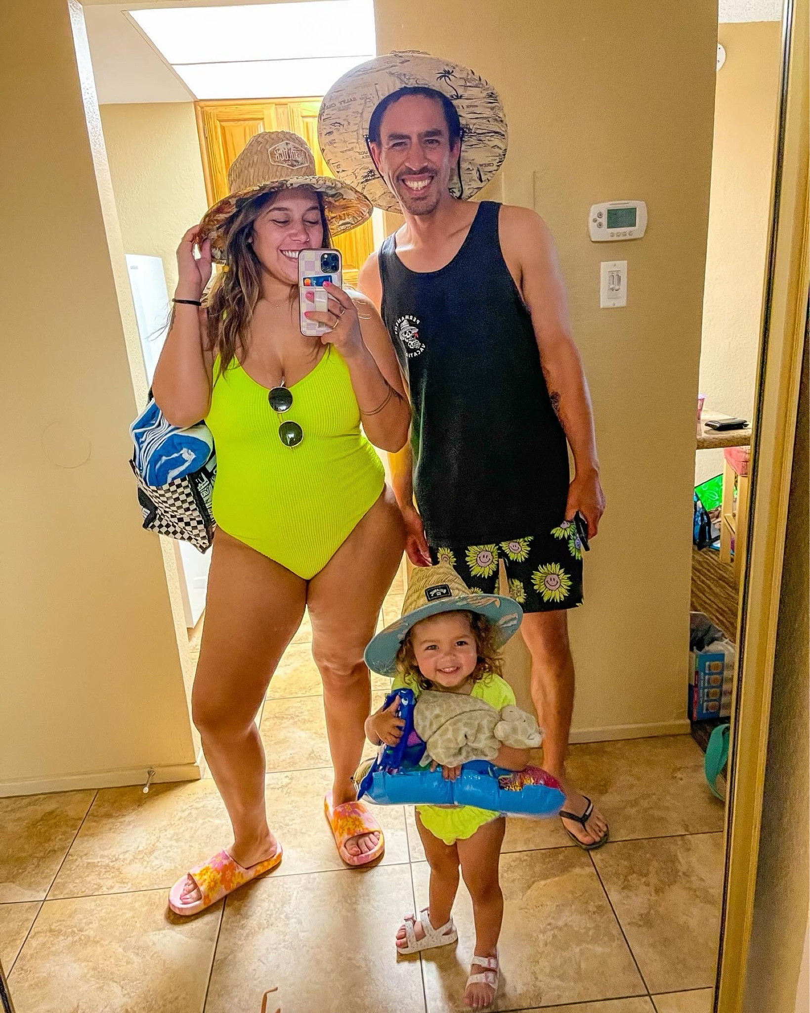 Neon yellow family bathing suits! I love matching swimwear especially bright colors! #swimsuit #midsizeswim #walmartfinds

#LTKmidsize #LTKkids #LTKfamily