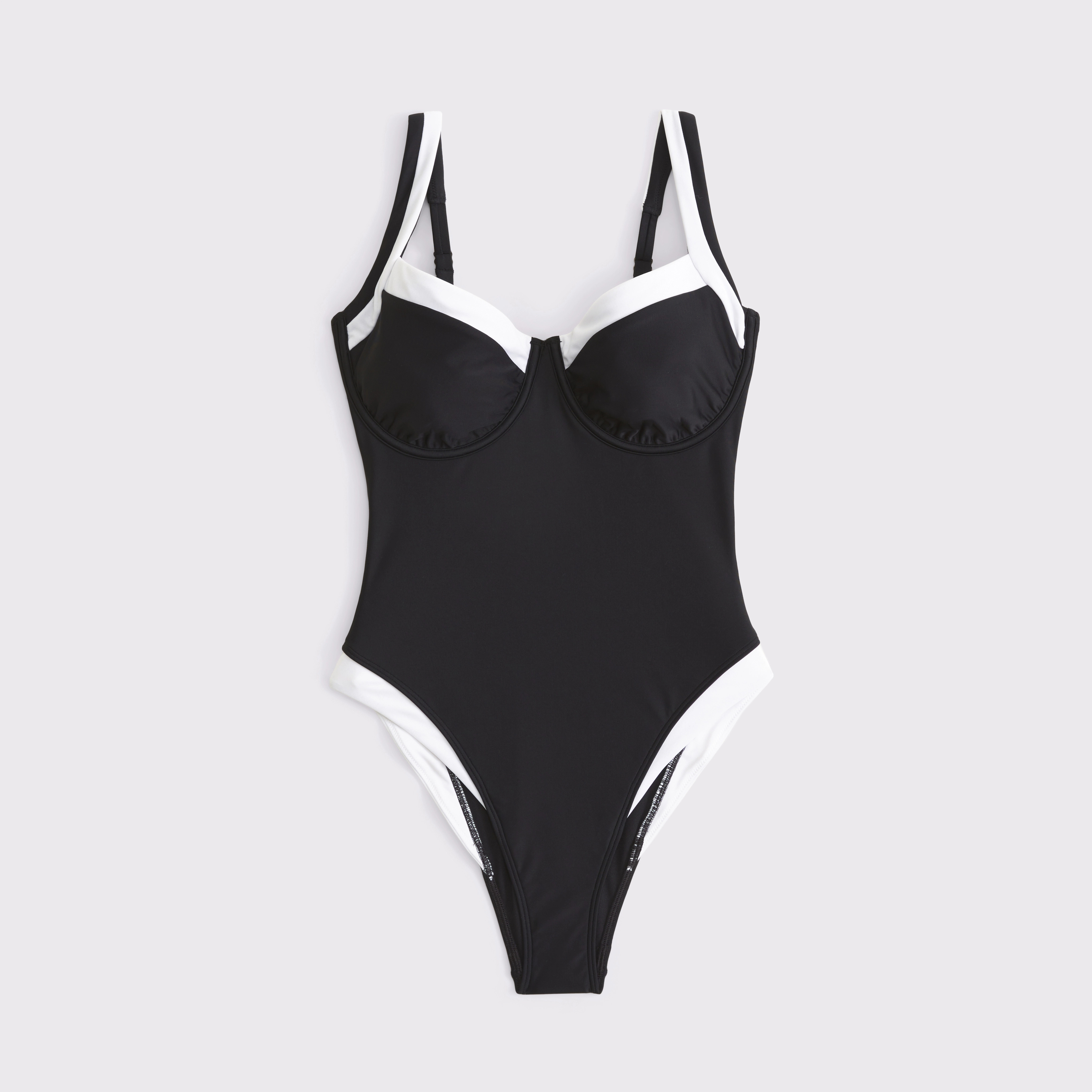 Curve Love Underwire One-Piece Swimsuit | Abercrombie & Fitch (US)