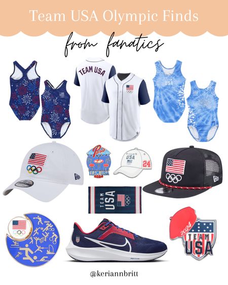Team USA Olympic Games Apparel & Accessories for Baby, Toddler, Kids, Men, Women and Home

Olympics / team USA / Olympics party / team USA gear / team USA apparel / Paris Olympics / 2024 summer Olympics / Paralympics / Paralympic team USA /Olympic team / fanatics / America / USA soccer / USA gymnastics / USA athletics / athletes / sports / activewear / Olympic rings / go for gold / trading pins / USA tee / USA hat / fan gear / sports fan / gifts for sports fans

#LTKSeasonal #LTKActive #LTKFamily