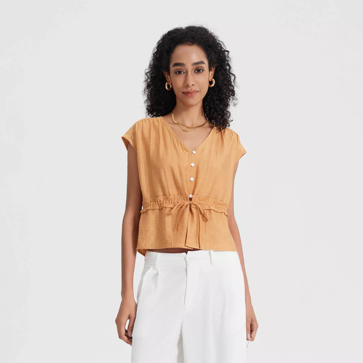 Women's Waist Detail Tank Top - A New Day™ | Target