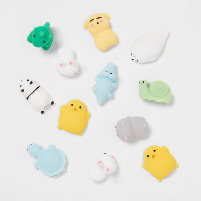 Squishy Animal Easter Egg Fillers 12pc - Spritz™ | Target