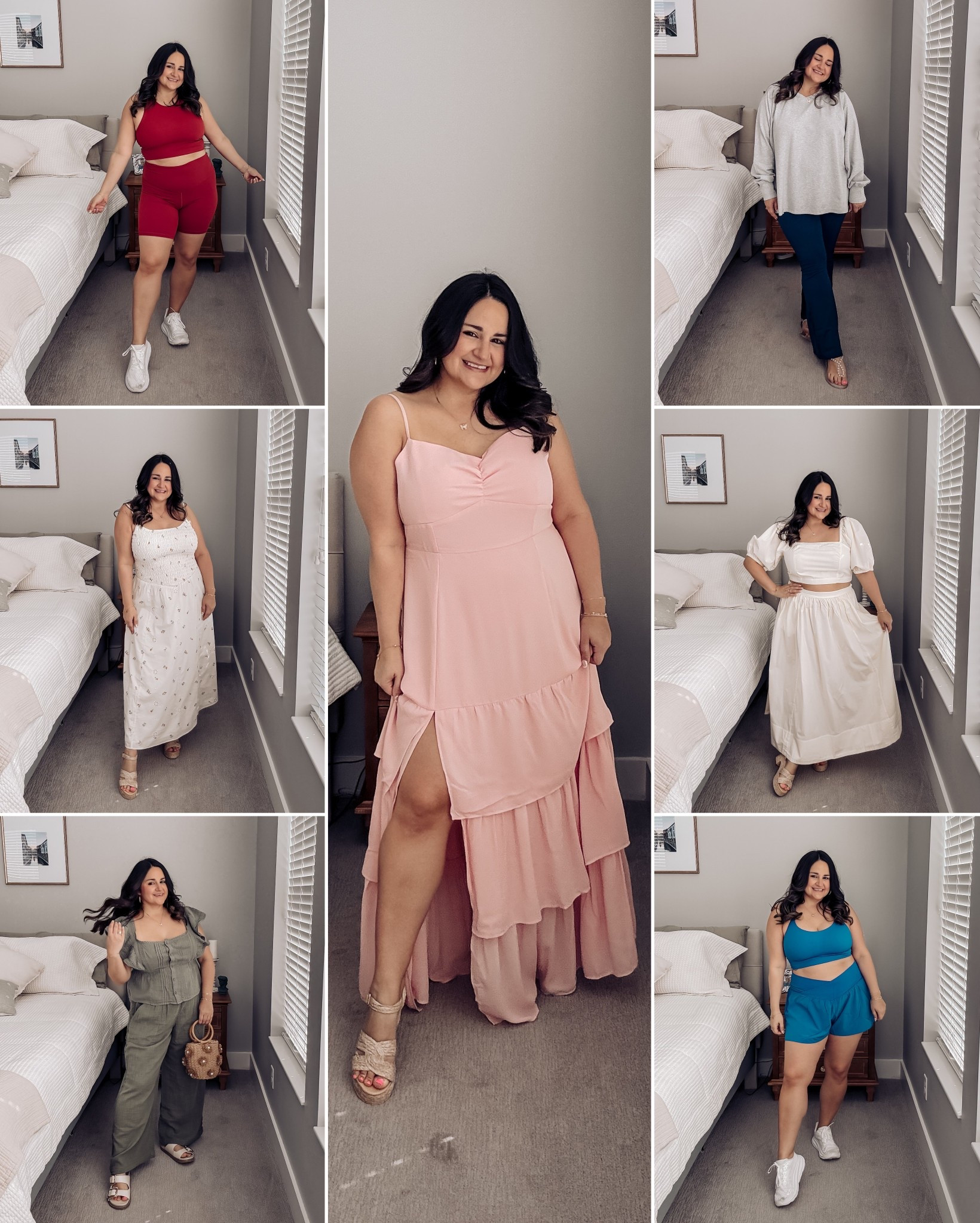 Beautiful spring dresses, comfy workout sets, and loungewear all on sale for the LTK spring sale!

I’m wearing a size large short in the dresses, trousers, and leggings! A size xl in the blue shorts

Curvy, midsize, plus size, pink dress, wedding guest dress, occasion dress, maxi skirt, crop puff sleeve top, flare leggings, high impact sports bra, large chested sports bra, biker shorts, workout sets, workout shorts, workout top, floral dress, cotton dress, vacation outfit, muslin trousers, army green, yellow skort, yellow spring outfit, comfy outfit, casual outfit, size 14, mom outfit 

#LTKMidsize #LTKSpringSale #LTKPetite