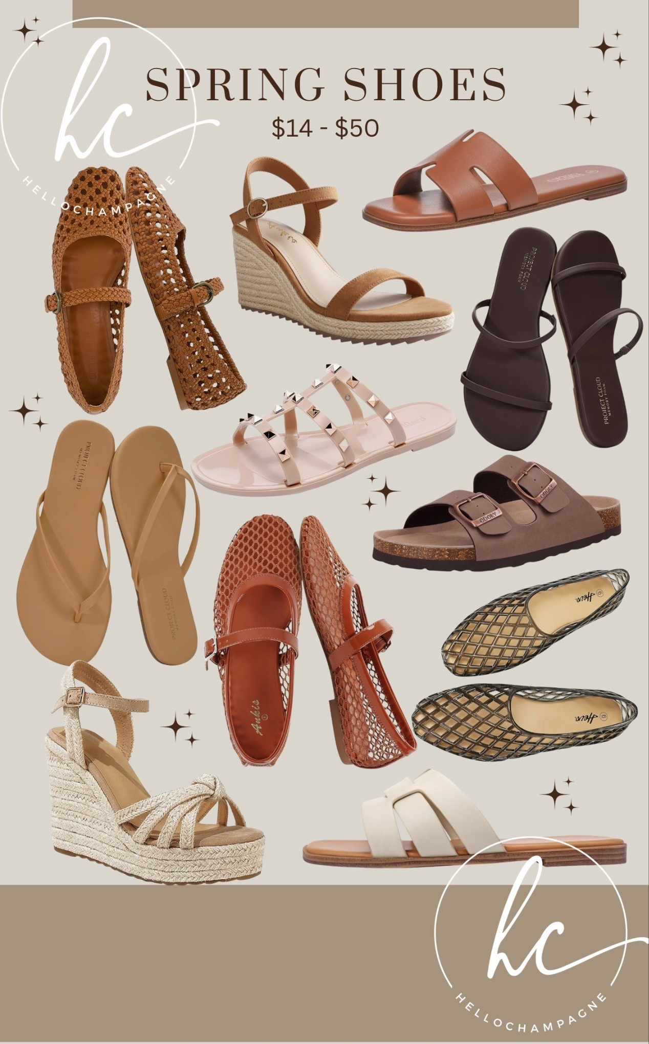 🌷Spring / Summer Sandals 🌷
$14-$50 

#LTKootd #LTKSaleAlert