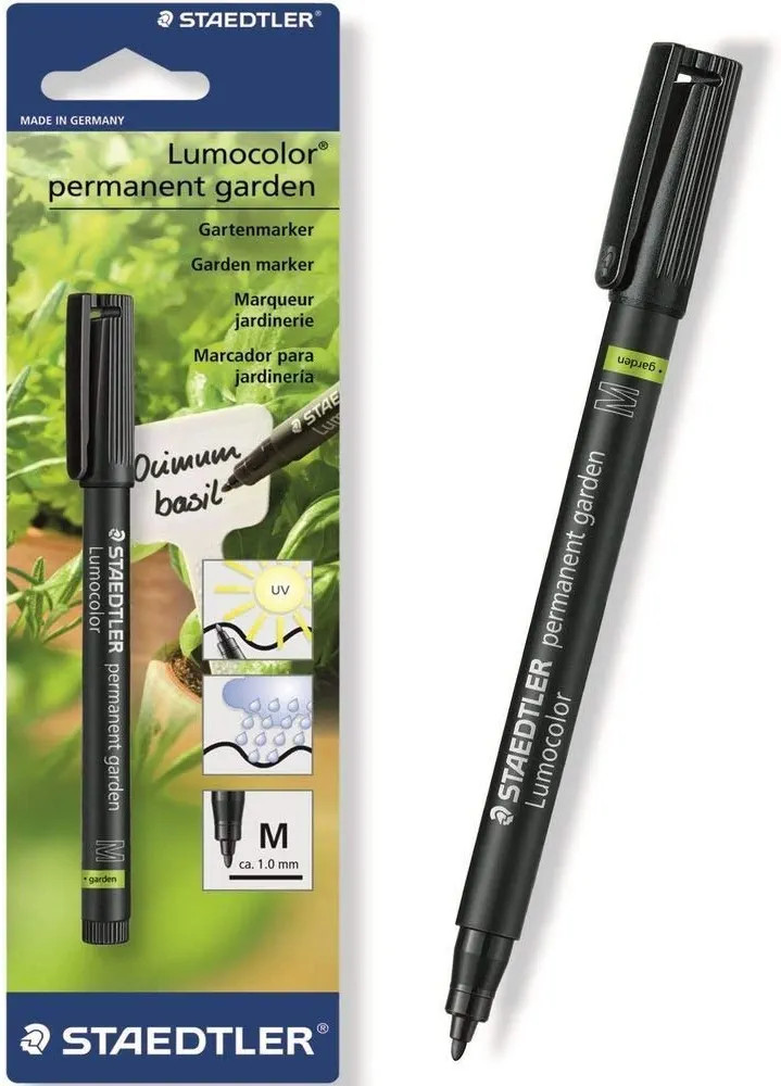 STAEDTLER GARDEN MARKER PEN PERMANENT OUTDOOR MARKER - [Pack of 2] | Amazon (US)