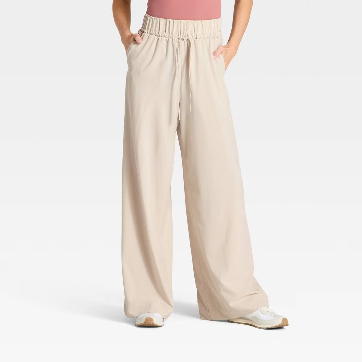 Women's Active Light High-Rise Wide Leg Pants - All In Motion™ | Target