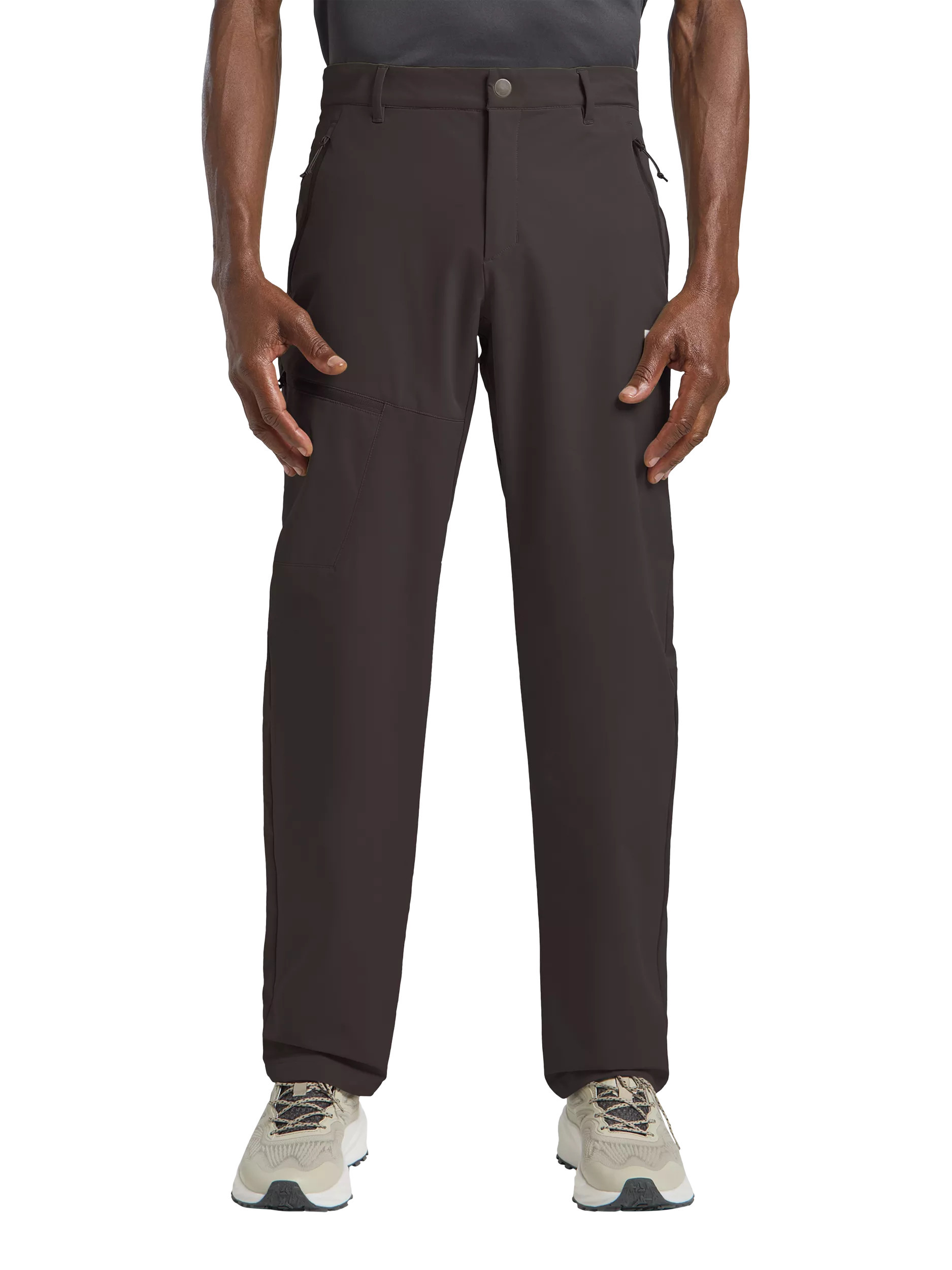 Jack Wolfskin Pico Trail Texashield Core Trousers, Phantom | John Lewis (UK)