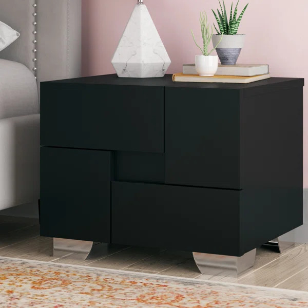 Hailee Solid Wood Nightstand | Wayfair North America
