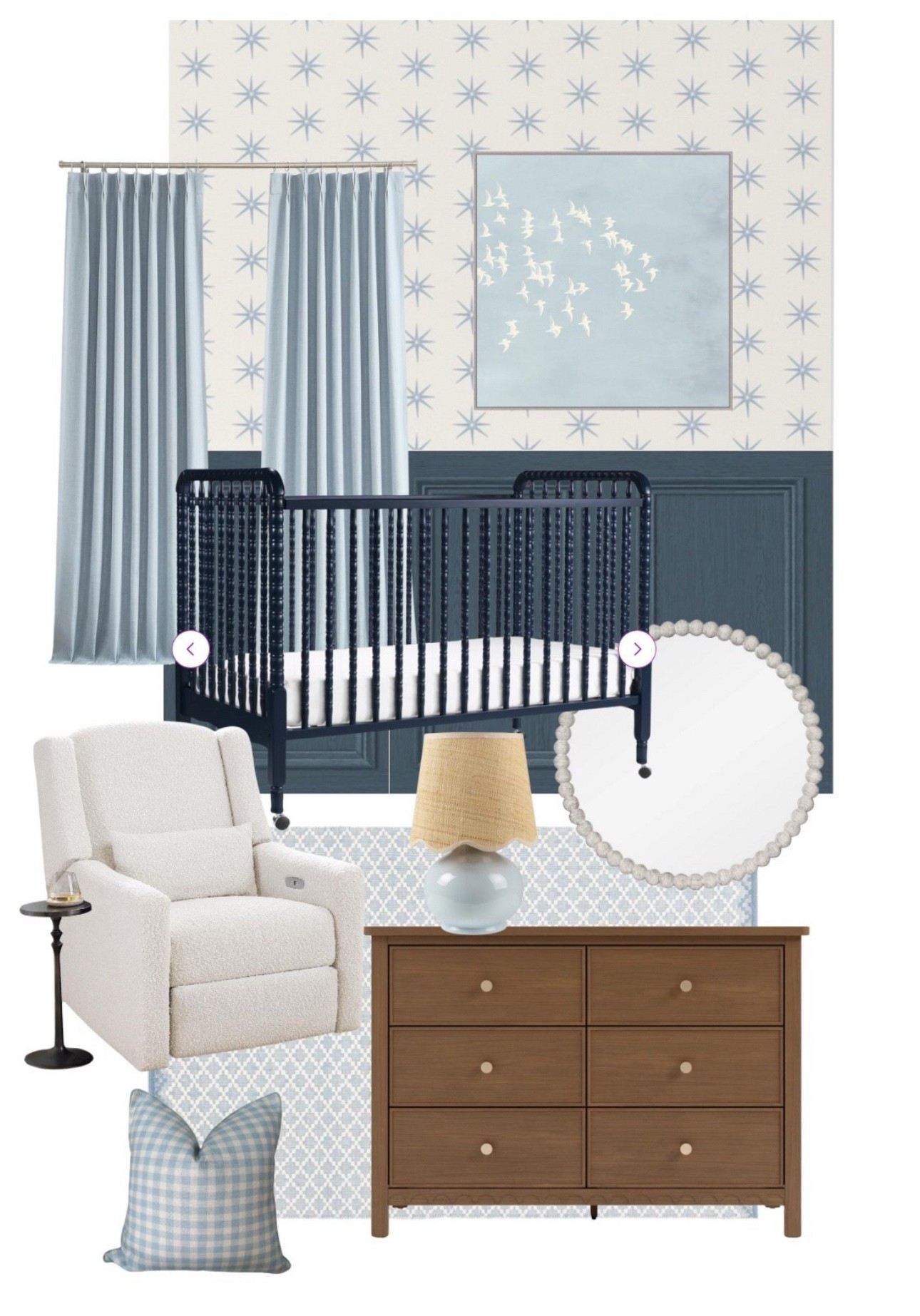 Boys nursery, nursery ideas, blue and white nursery, kids room

#LTKStyleTip #LTKHome #LTKBaby