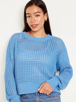 Open-Stitch Sweater | Old Navy (US)