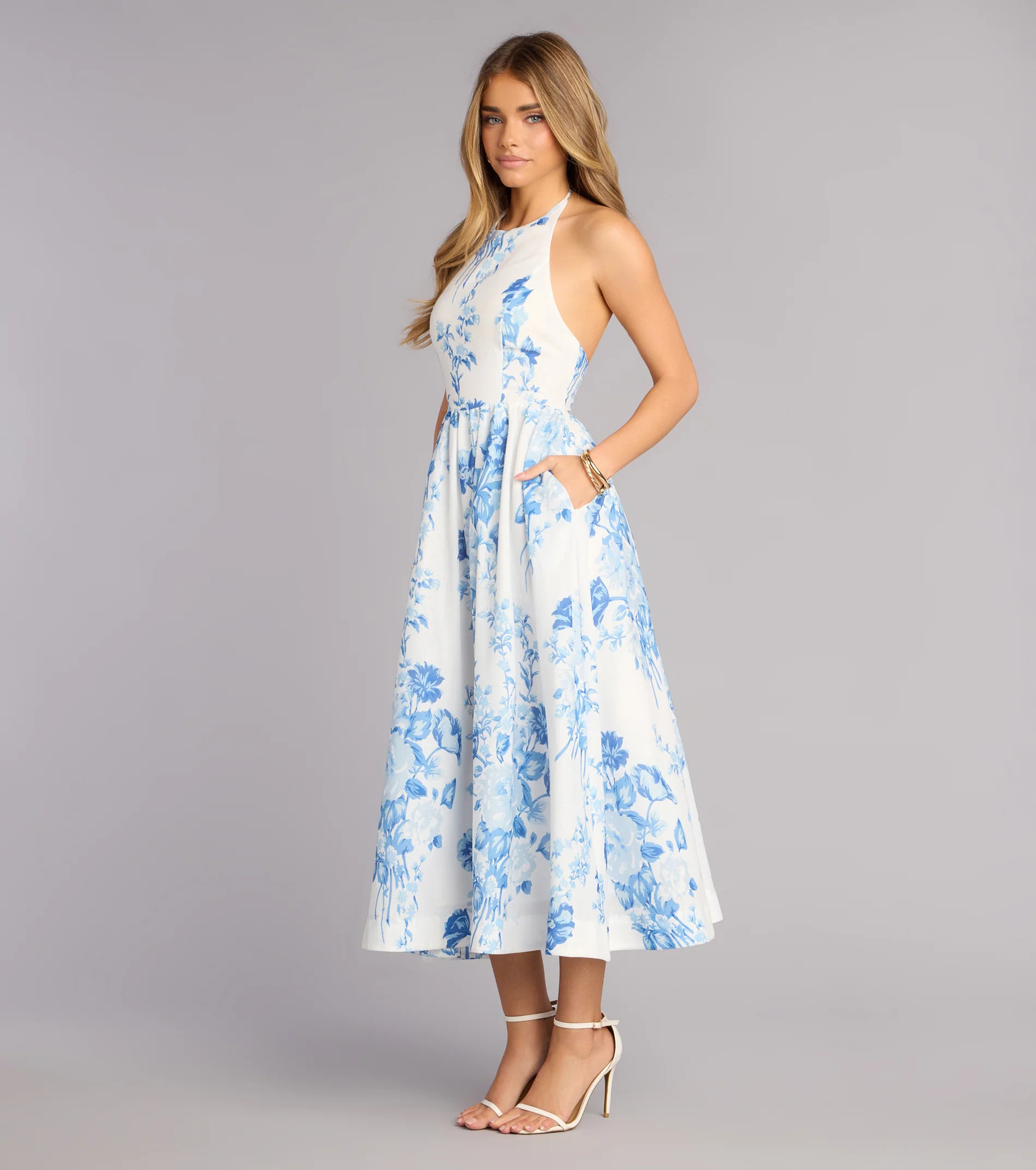 Garden RSVP Floral Midi Dress | Windsor Stores