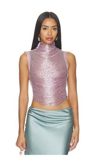 Cult Gaia Taraji Top in Pink. - size XS | Revolve Clothing (Global)