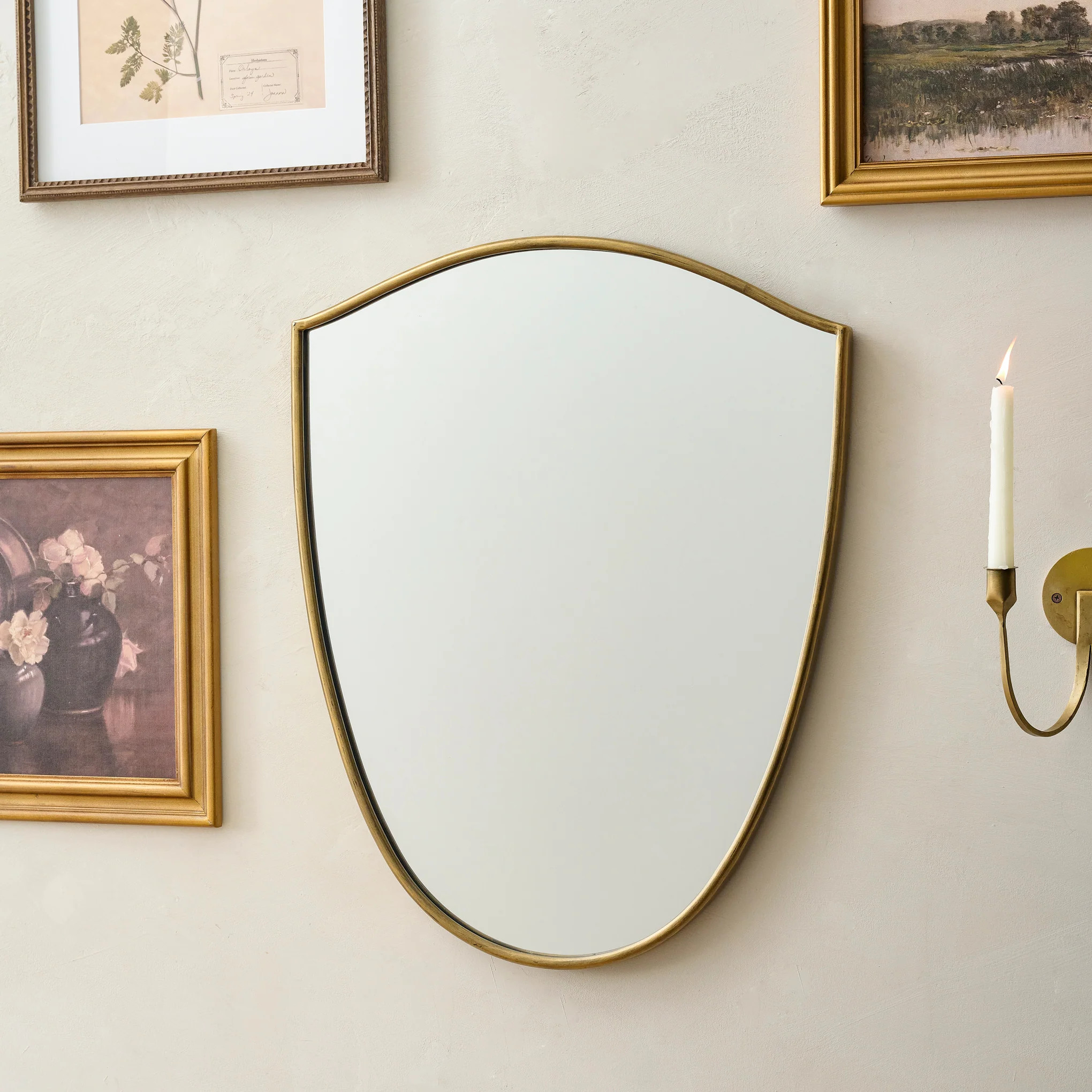 Vintage Inspired Art Deco Mirror | Magnolia