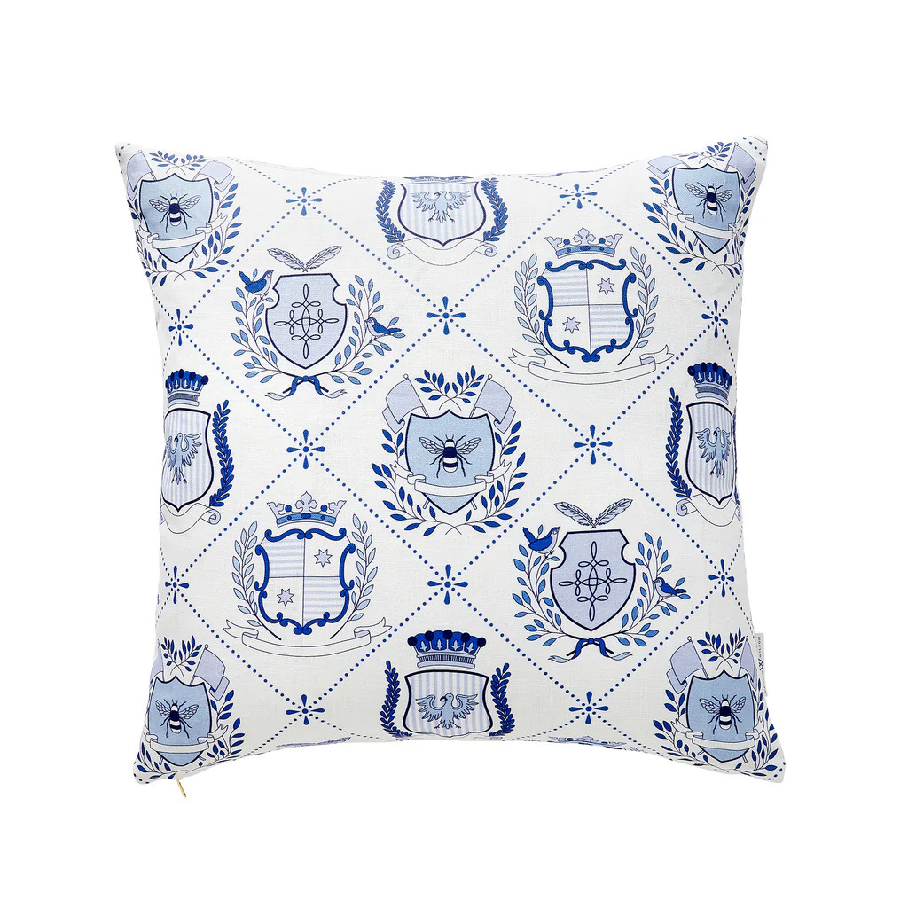 Royal Crest Pillow | Caitlin Wilson Design