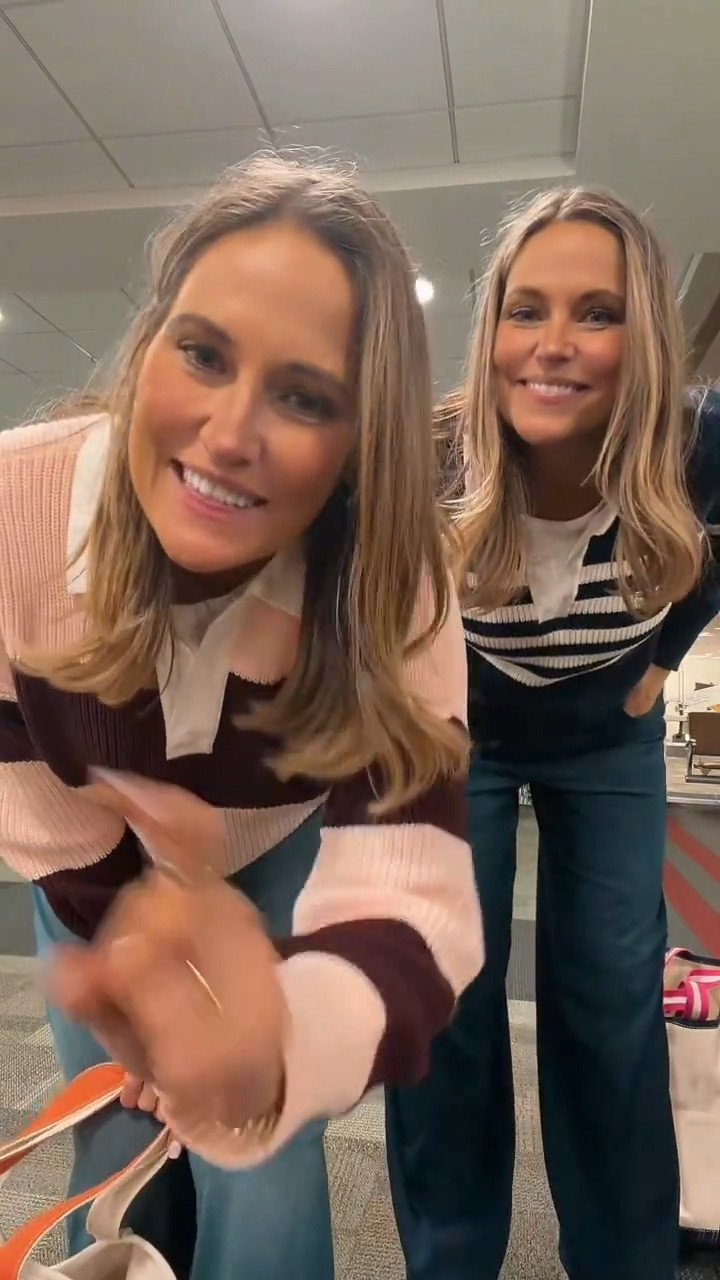 These pants are worth every penny! You can throw away those sweatpants and swap them for these dark wash denim jeans. We wore these while traveling and they were so comfortable. 

#LTKSeasonal #LTKOver40 #LTKMidsize