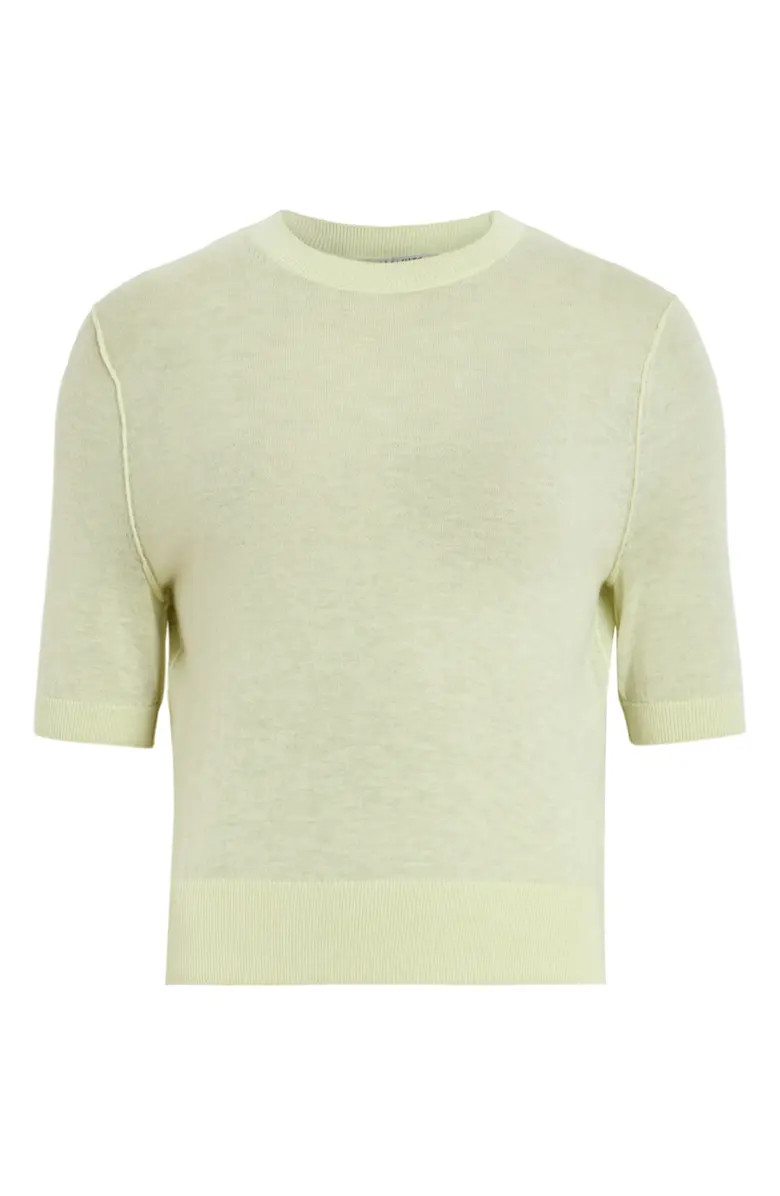 Elsie Short Sleeve Wool & Cashmere Sweater | Nordstrom