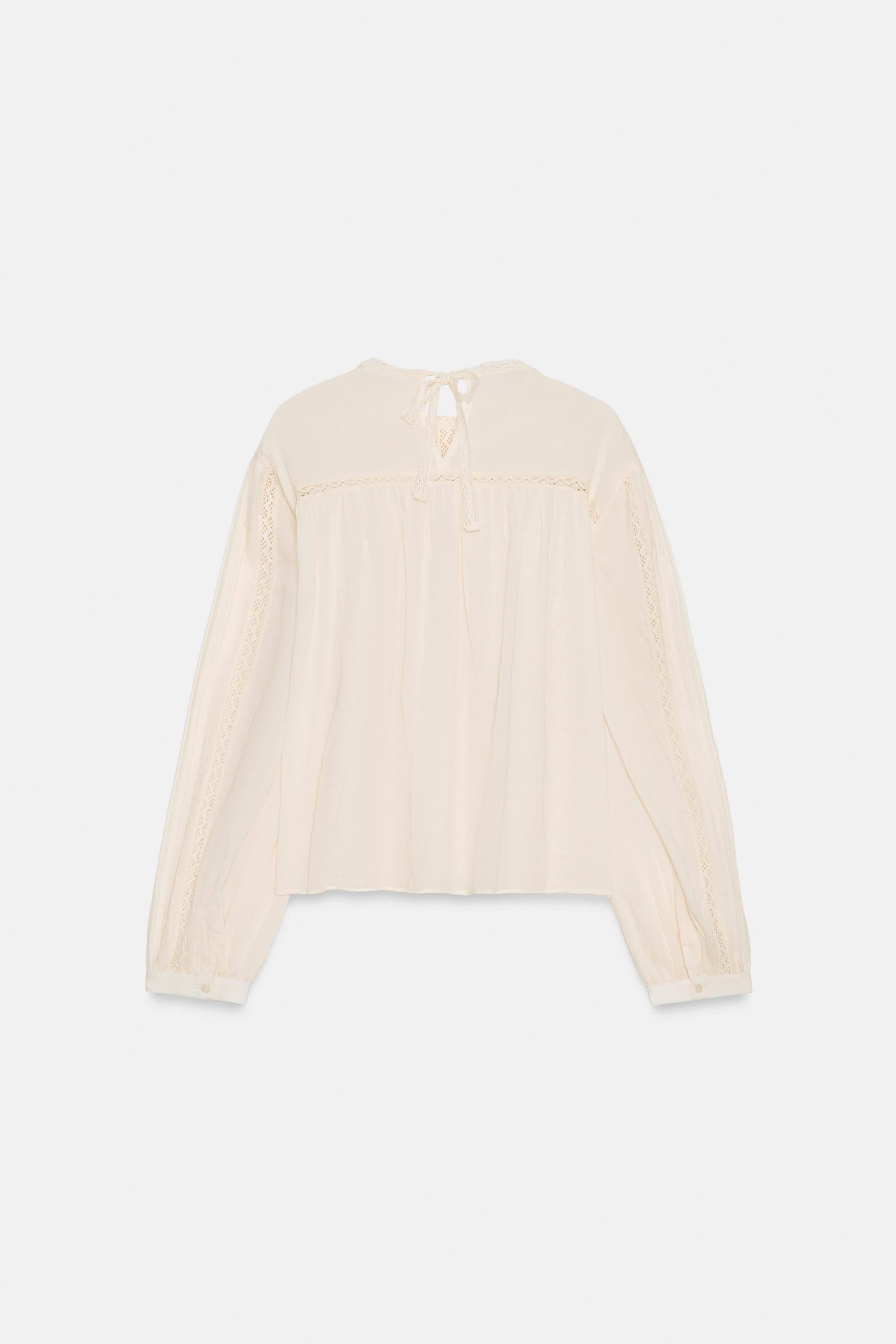 ZW COLLECTION EMBROIDERED SHIRT | Zara UK