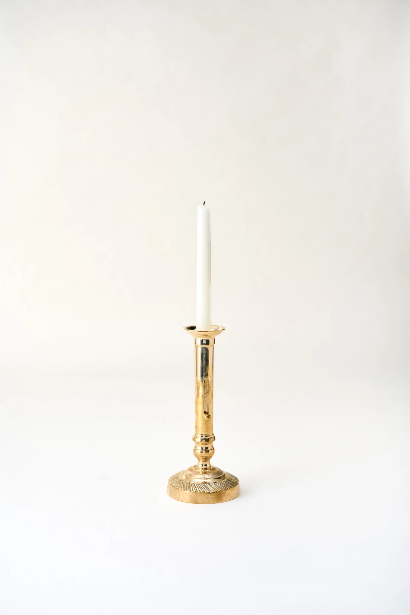 Jo's Vintage Solid Brass Adjustable Taper Holder | Magnolia