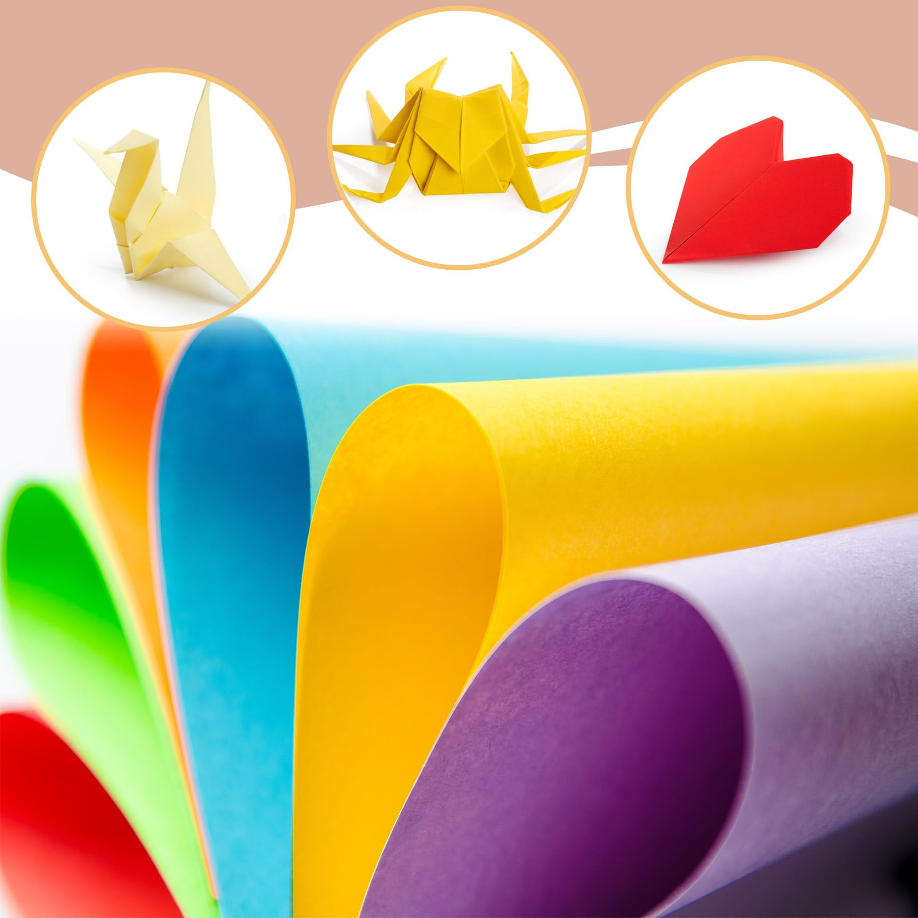 AIMI Construction Paper 100 Sheets Assorted Colors Bulk for Kids School Supplies A4 Copy Paper Pr... | Amazon (US)