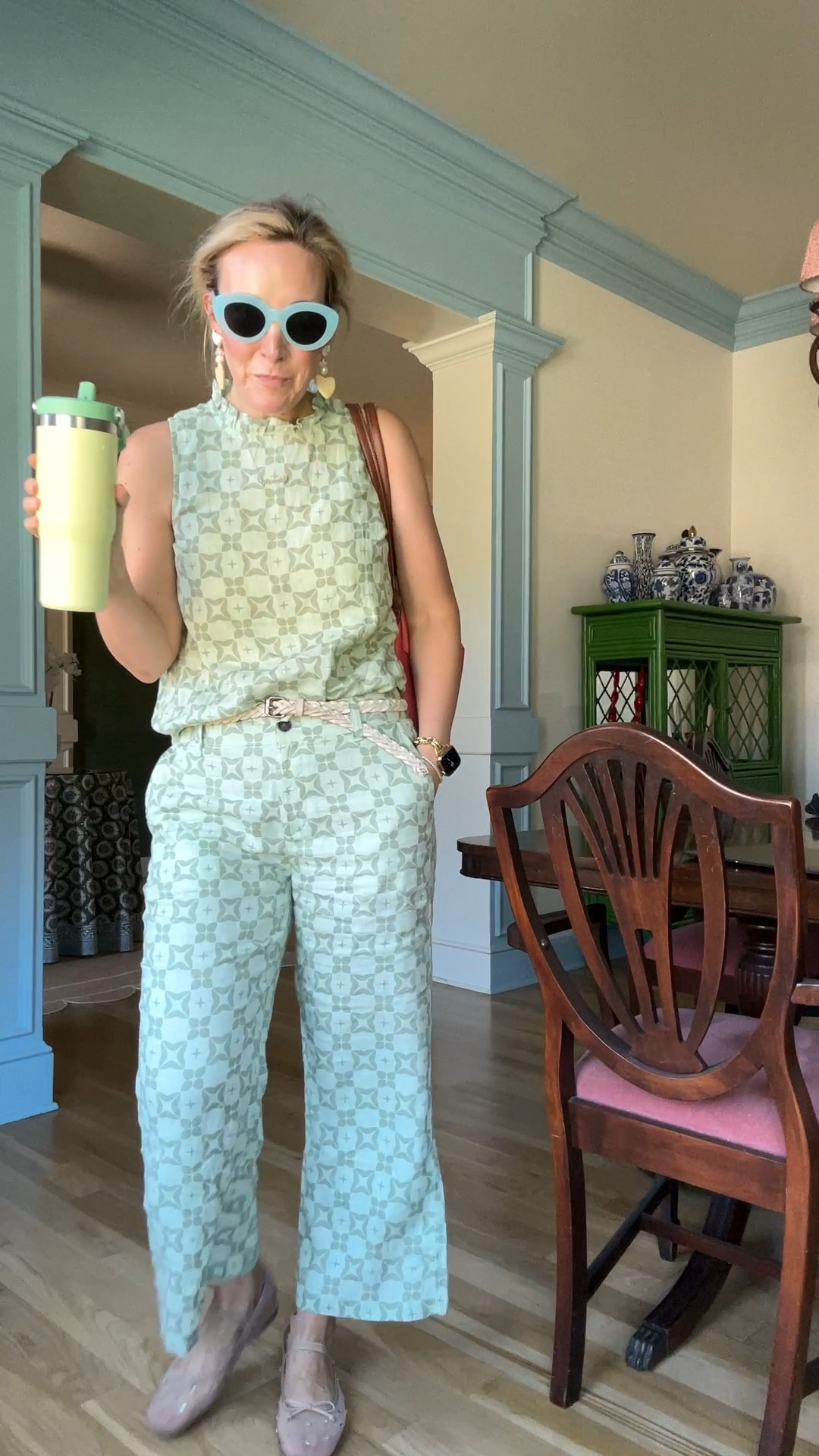 Church ootd would also make a great teacher outfit! I love a matching set that doesn’t look like pajamas! 

#LTKMidsize #LTKVideo #LTKFindsUnder50