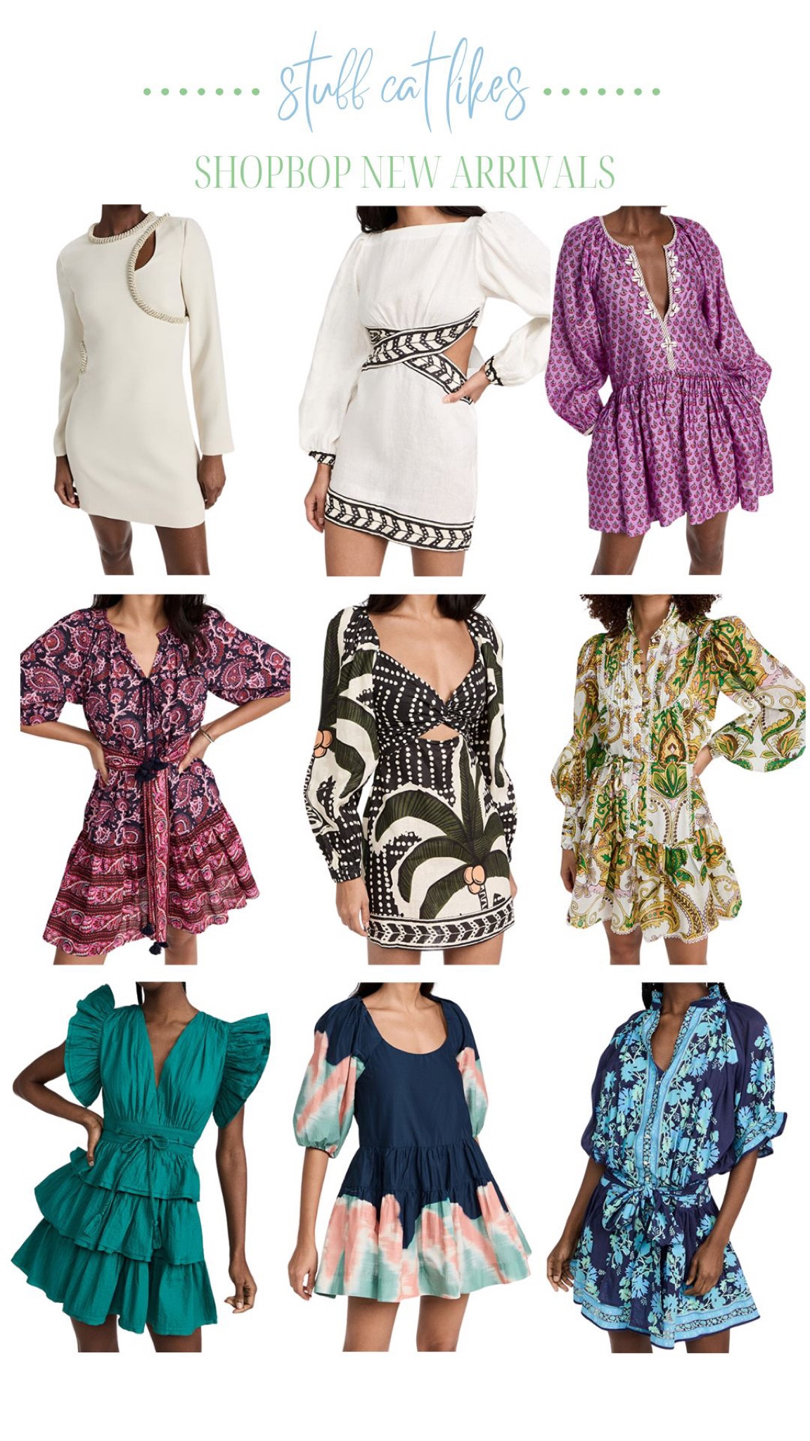 New Shopbop dresses! 

#LTKSeasonal #LTKFind