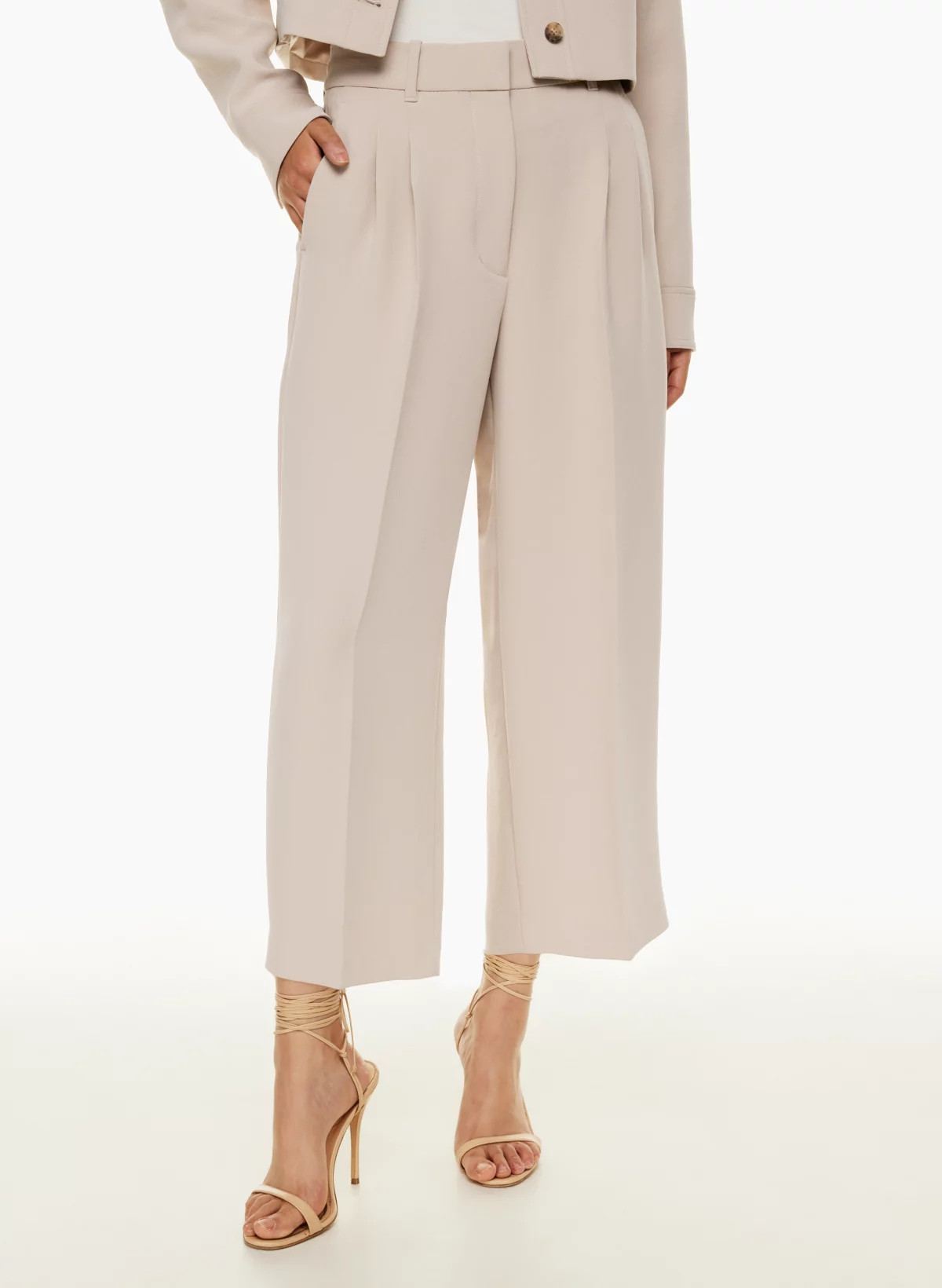 THE EFFORTLESS PANT™ CROPPED | Aritzia
