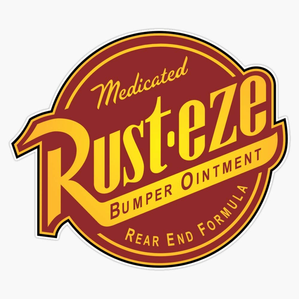 Rust-Eze (Cars) Vinyl Waterproof Sticker Decal Car Laptop Wall Window Bumper Sticker 5" | Amazon (US)