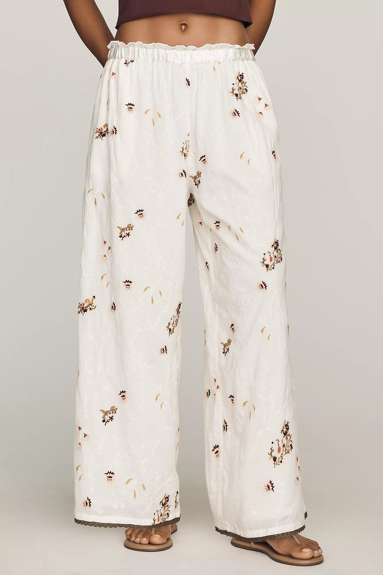 By Anthropologie Cotton Pull-On Pants | Anthropologie (US)