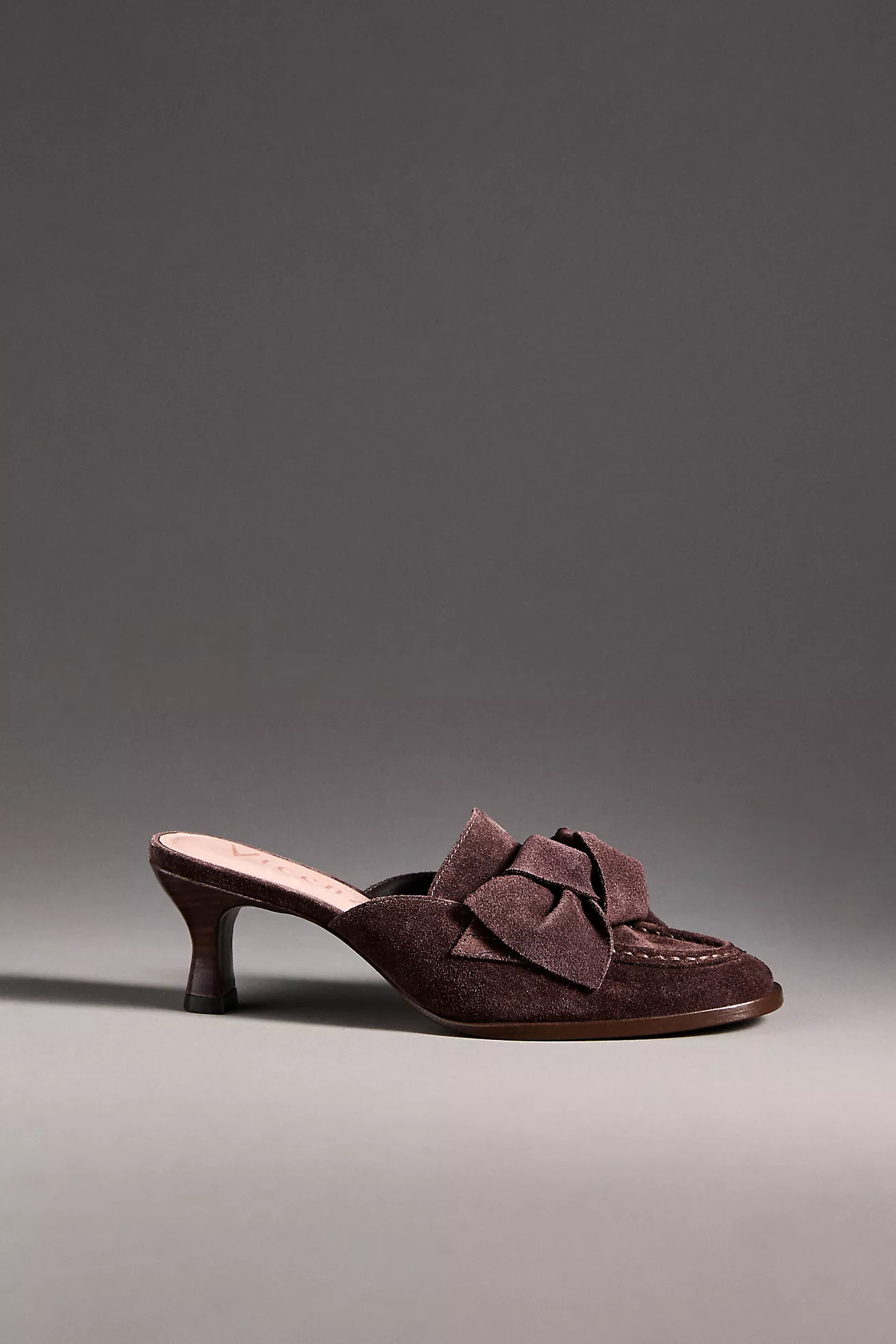 Vicenza Kitten-Heel Loafer Mules | Anthropologie (US)