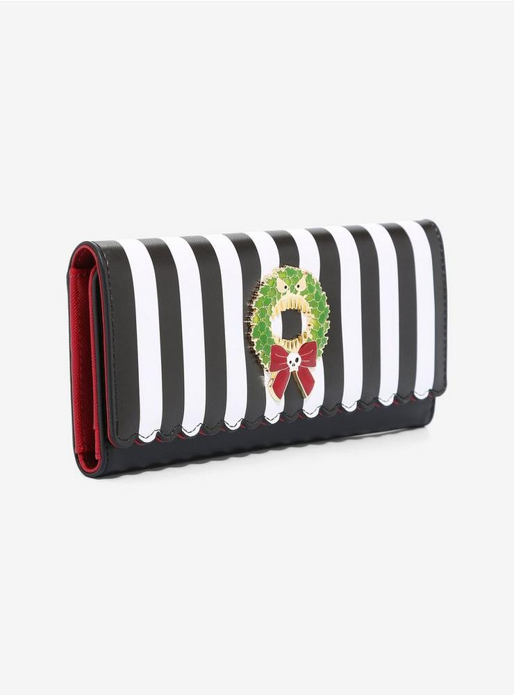 Loungefly Disney The Nightmare Before Christmas Wreath Wallet - BoxLunch Exclusive | BoxLunch