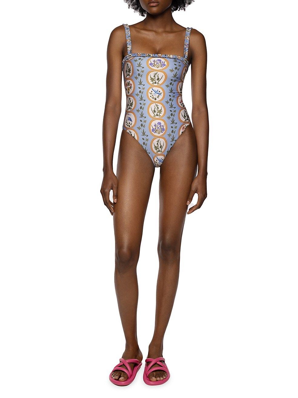 Limón Alquimia Botanical One-Piece Swimsuit | Saks Fifth Avenue