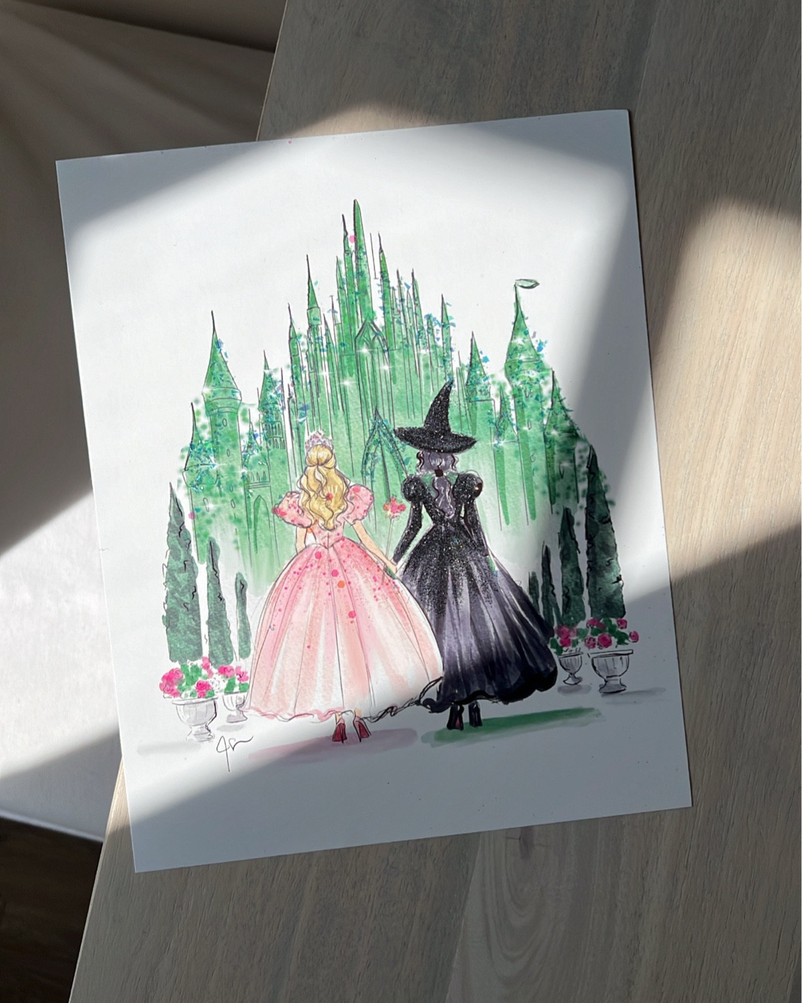 OFF TO SEE THE WIZARD PRINT 🧹

#LTKHome