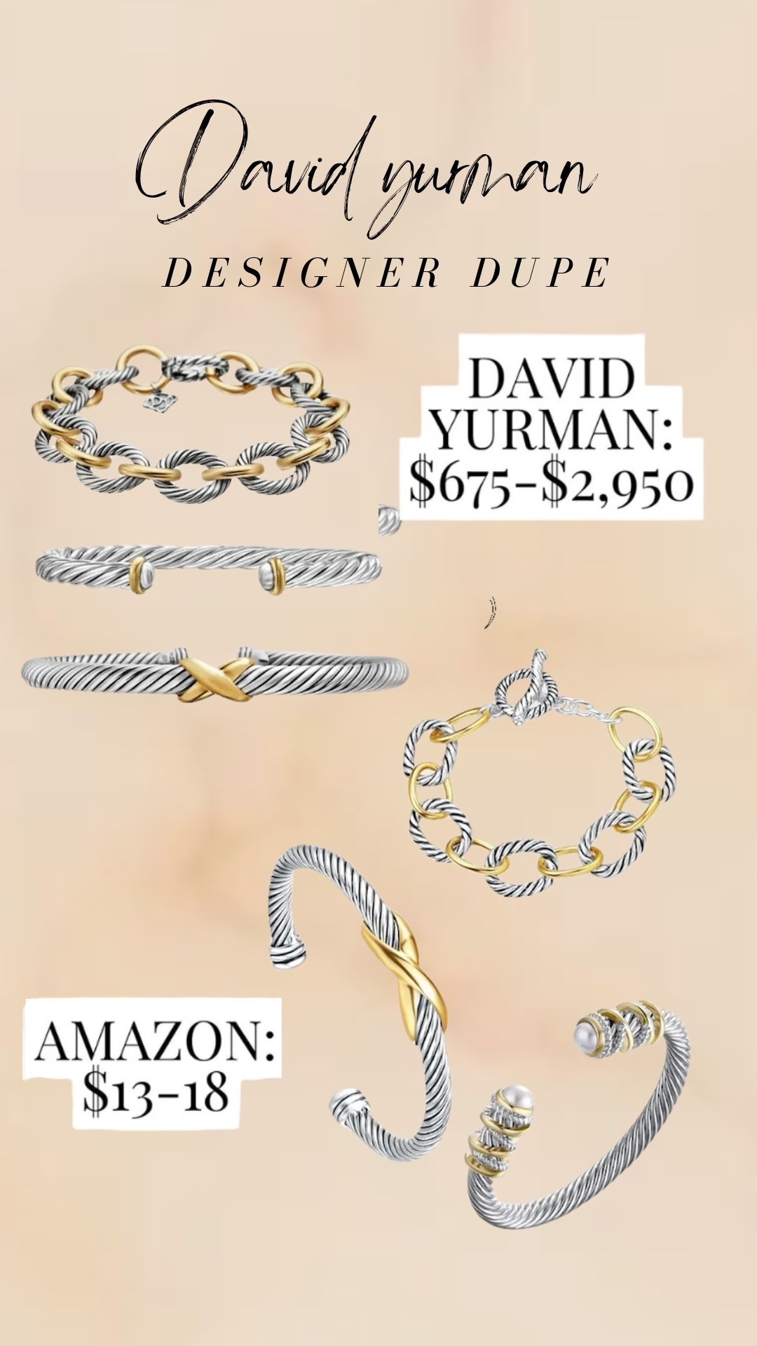 David yurman dupe