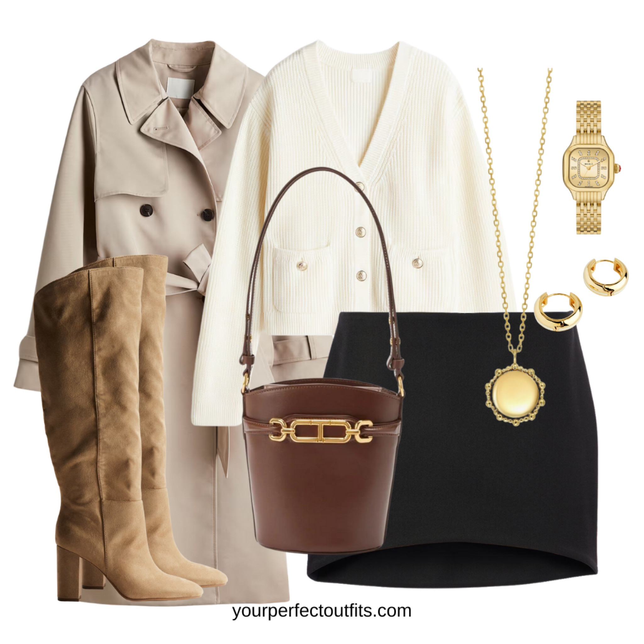 Fall outfit inspiration with a neutral trench coat 

#LTKFindsUnder100 #LTKFallSale #LTKSaleAlert