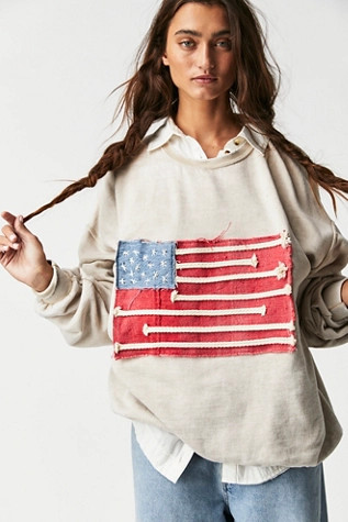 Tricia Fix Americana Sweatshirt | Free People (UK)