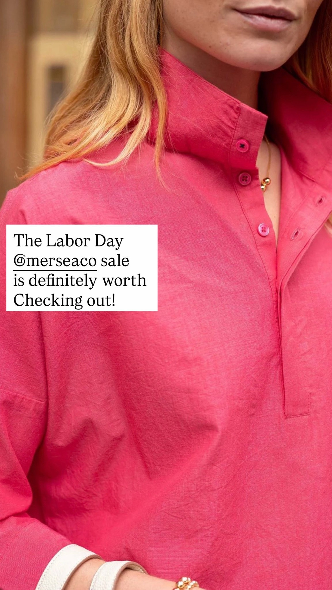 So many  really great pieces included in the @MERSEA Labor Day Sale!