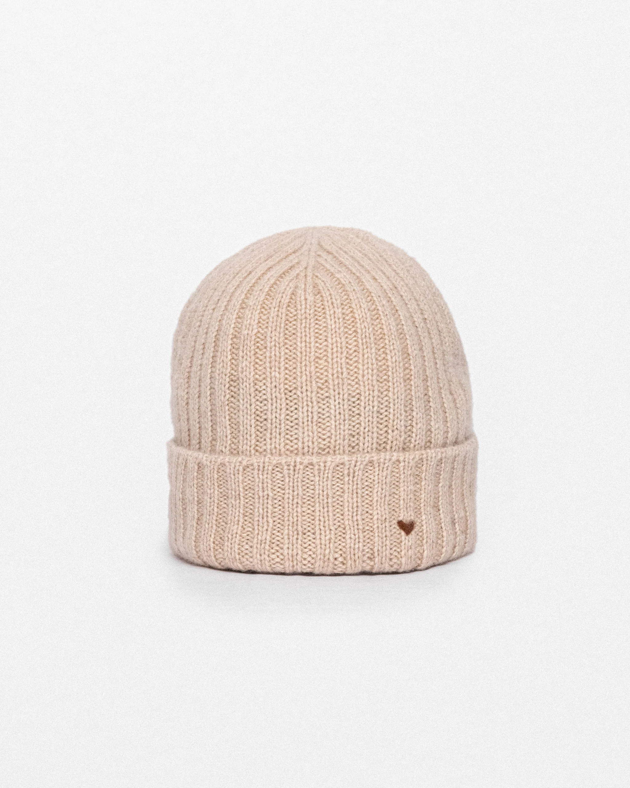 Oatmeal Ribbed Beanie | LǍOLAO STUDIOS