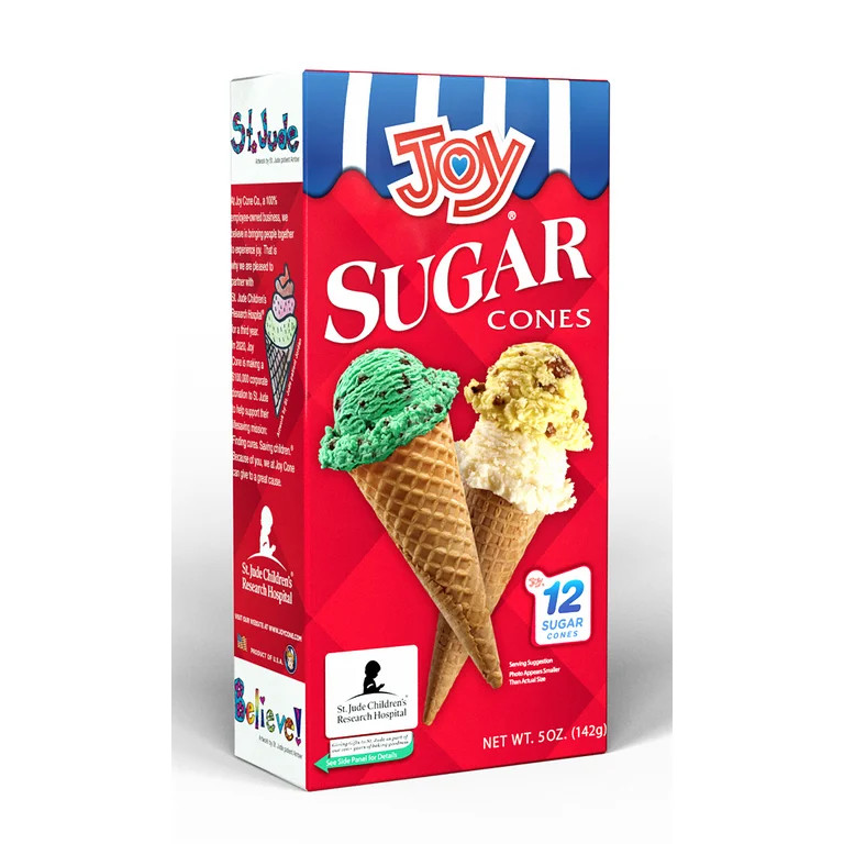 Joy Sugar Cones, 5 oz., 12 Count | Walmart (US)