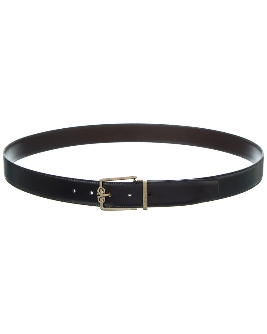 Ferragamo Reversible & Adjustable Leather Belt | Shop Simon